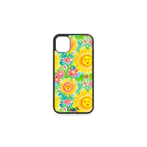 Sunshine Daze iPhone Case - Rubber Casing, Shockproof Protection for Smartphones, Compatible with Apple Devices