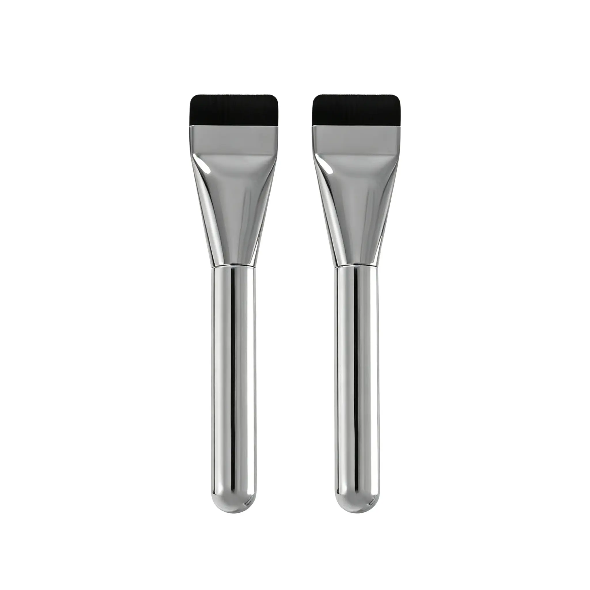 Ultra-thin Foundation Brush – Korean-style Foundation Brush / Spatula-style Face Brush – Suitable for Liquid Foundation – Premium Face Makeup Brush
