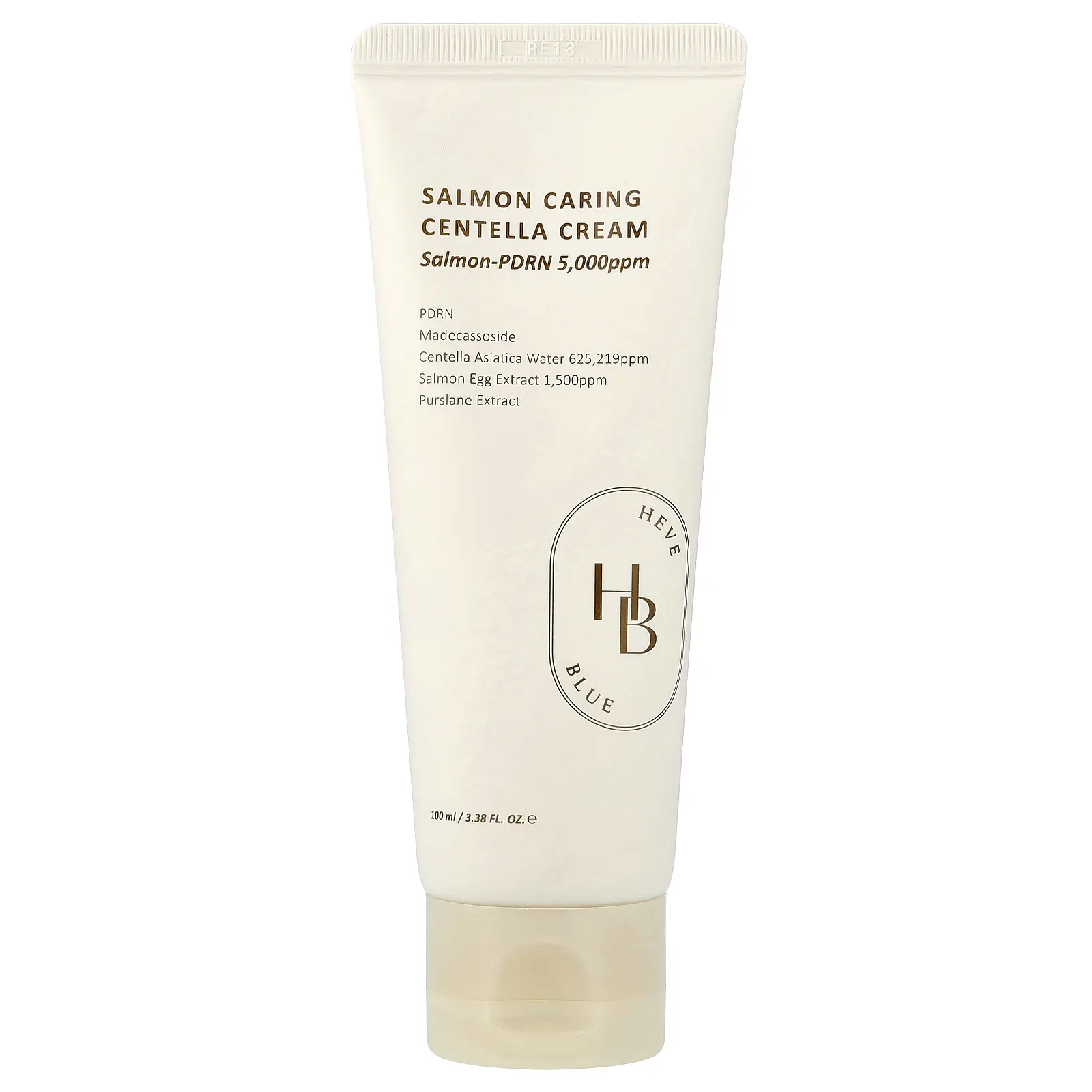 HeveBlue Salmon Caring Centella Cream, 3.38 fl oz (100 ml)
