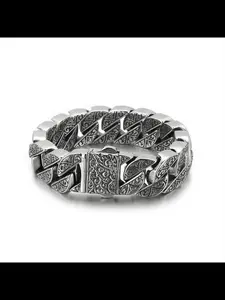New Trendy Gear Wheel Fashion Unique Jewelry, Creative Pattern Cast Men's Bracelet, Stylish Accessory for Him