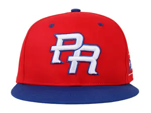 Breathable Comfortable Baseball Cap, Retro Adjustable, PR, Daily All-match Hat, Embroidered Adjustable Outdoor Sport Cap, Puerto Rico Flag