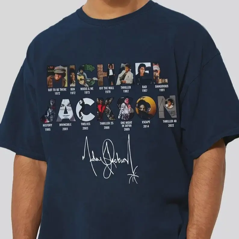 Michael Jackson 90s Graphic T-Shirt, King of Pop Shirt, Music
