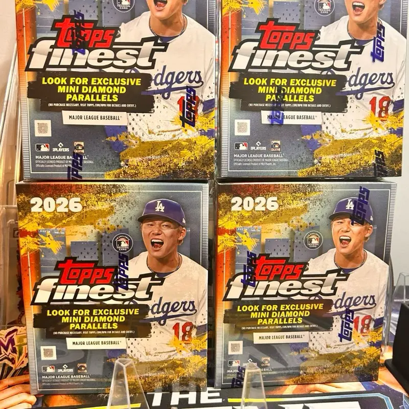 Breaking 6 Topps finest mega boxes