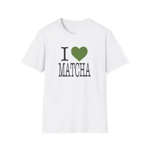 "I <3 Matcha" Tee - White