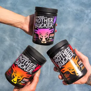 Bucked Up Mother Bucker Pre-Workout [20 Servings] - Intense Muscle Supplement with Beta-Alanine & Caffeine for Elite Athletes
