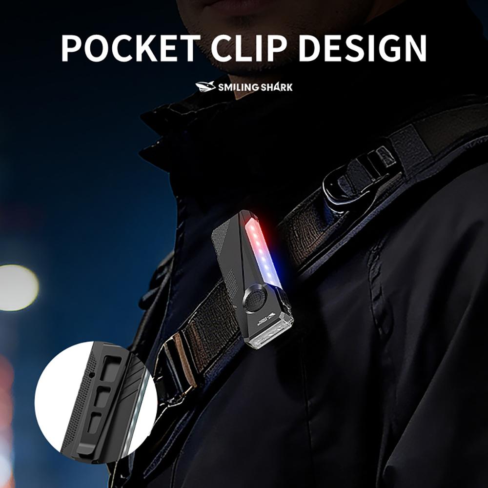 SmilingShark Compact Portable USB Rechargeable LED Flashlight - SD-5471, 650mAh, Small Form, Magnetic Base, 6 Modes, Type-C Charging, Outdoor Camping & Hiking Emergency Light, Portable Flashlight, Usb Rechargeable Flashlight SmilingShark Compact Portable USB Rechargeable LED Flashlight - SD-5471, 650mAh, Small Form, Magnetic Base, 6 Modes, Type-C Charging, Outdoor Camping & Hiking Emergency Light, Portable Flashlight, Usb Rechargeable Flashlight