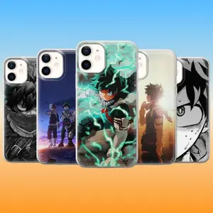 My Hero Academia Phone Case Deku Midoriya Anime case Compatible with iPhone X, 11, 12, 13, 14, 15, 16, 17 & Samsung