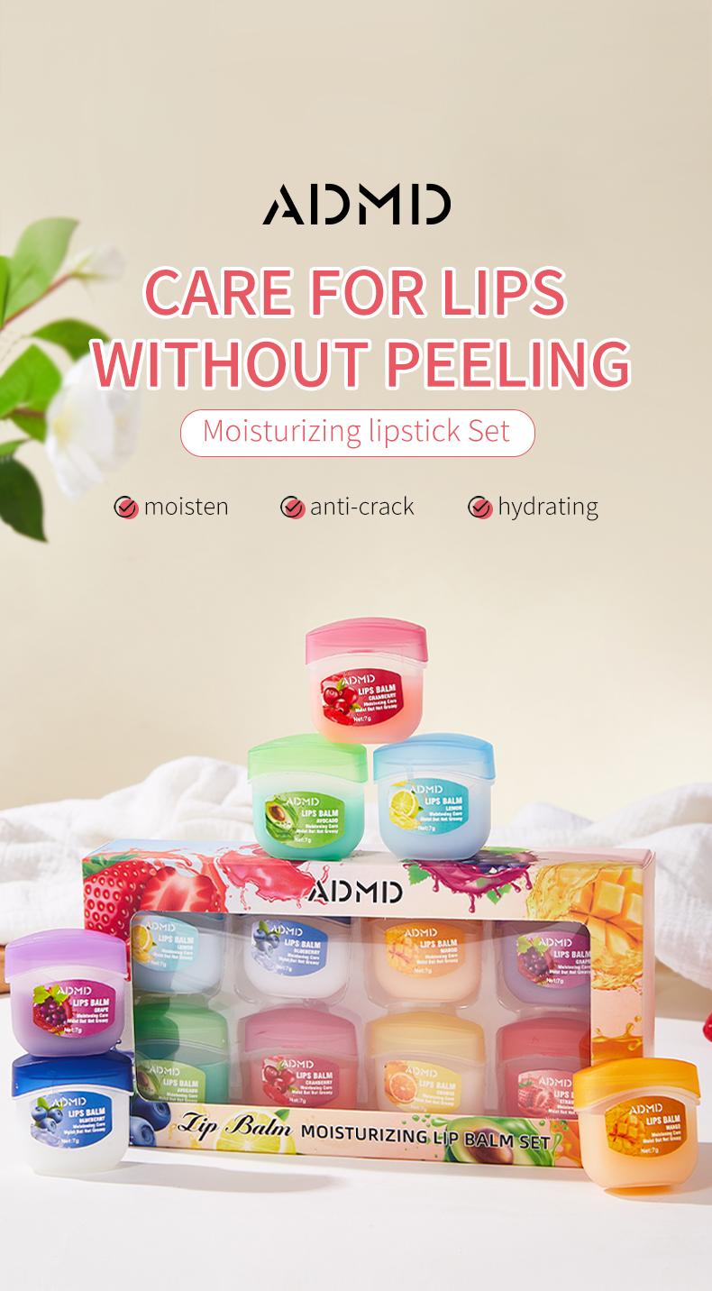 Fruit flavored lip glosses, night lip balms,lip balm,colorless lipsticks, and moisturizing and nourishing lip masks, suitable as party gifts and seasonal gifts, are small and convenient