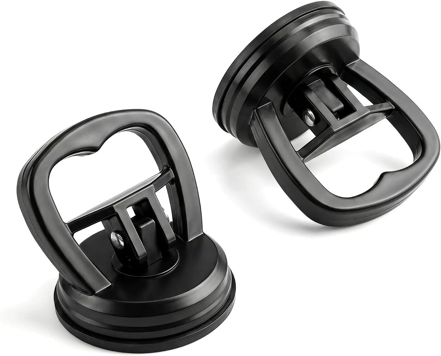 Car Dent Puller 2 Pack, Heavy Duty Suction Cup Dent Remover with Metal Core for Car Body, Fridge and Glass