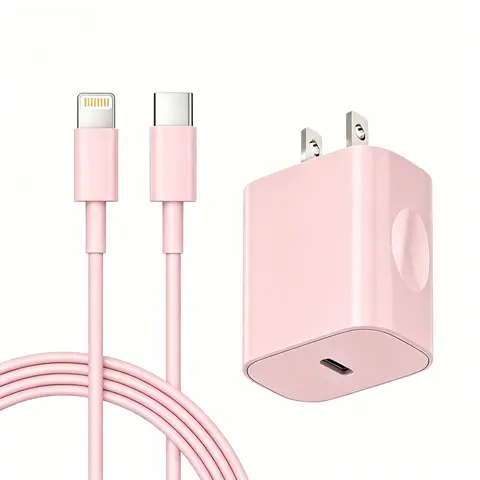 Phone Charger Fast Charging(Pink),iPhone Fast Charger 1Pack Type C Fast Charger Block Plug Adapter 6FT USB-C to Lightning Cable Cord for iPhone14/13/13 Pro/12 Pro/12 Pro Max/11/Xs Max/XR/X/SE,iPad,AirPods
