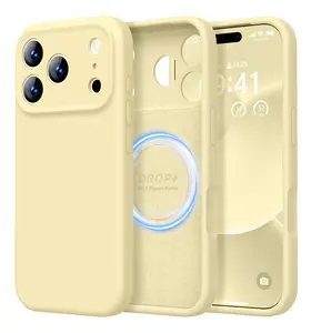 LOVE 3000 Designed for Silicone Case for Liquid Silicone Case for iPhone 17 ProMax Series, Silky-Soft Touch Protective Phone Cover with Anti-Scratch Microfiber Lining, Trendy Solid Colors Multi-Color available for Women Girl Travel Spring