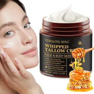 Whlh&well-Being Butter Honey Cream 120g, Moisturizing Hydrating Skincare Lotion, Nourishing Body Care Formula, Ideal for Dry Skin