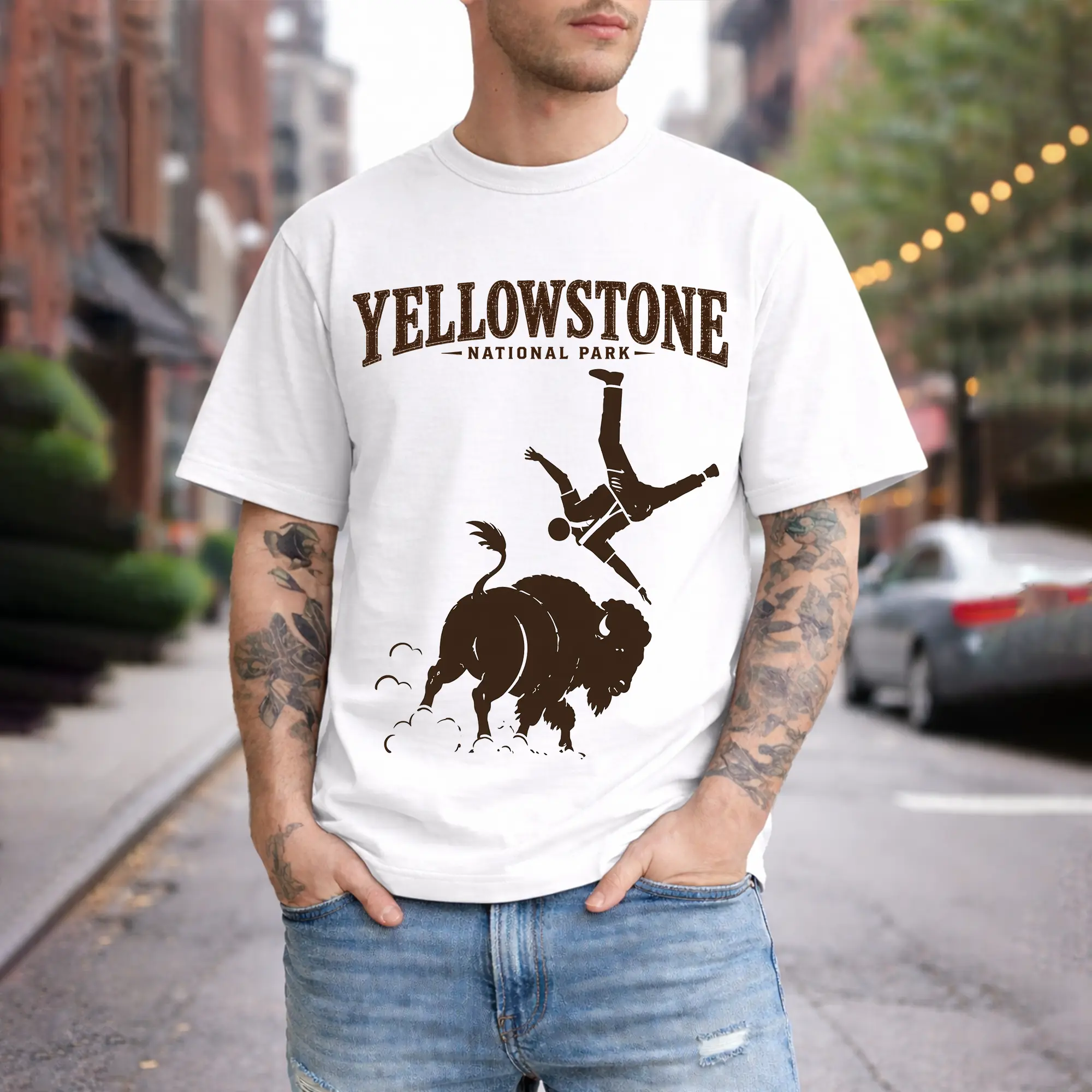 Yellowstone National Park Meme Shirt, Yellowstone Bison Shirt, Don't Pet The Fluffy Cow Hoodie, Bye Son Tee
