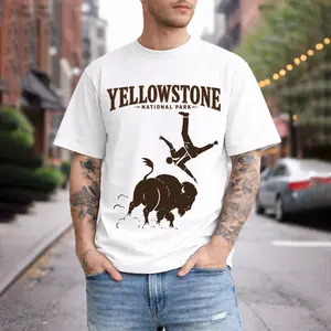 Yellowstone National Park Meme Shirt, Yellowstone Bison Shirt, Don't Pet The Fluffy Cow Hoodie, Bye Son Tee