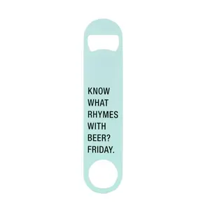 Friday Metal Bottle Opener