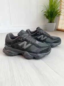 9060 Dual Density Midsole Shock Absorption Comfort Retro Height-Boost Dad Shoes, Unisex Commuter Casual Shoes for Men and Women