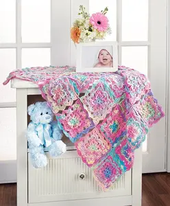 Rainbow Blocks Blanket