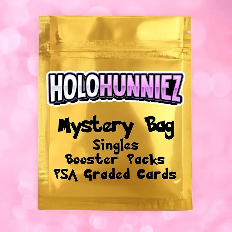 HoloHunniez Pokémon Mystery Repack - Singles, PSA Graded Slabs, and Booster Packs