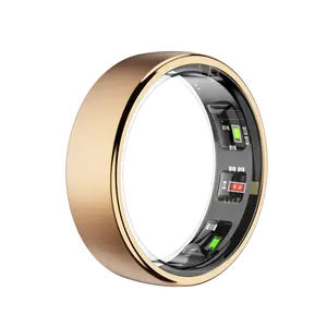 Father’s Day Smart Ring Dual Chip Health Monitoring Activity Tracker 5ATM Water Resistant Wireless Charging 24 7 Heart Rate Monitor Fitness Sports Daily Use Gift for Dad Men