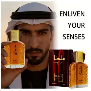 Luxury Men's Perfume, Dubai-Style Men's Fragrance | Fresh & Natural Oriental Scent with Bergamot, Lavender, Vetiver & Patchouli | Fresh Men's Perfume | Long-Lasting Men's Fragrance