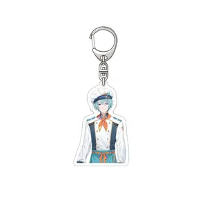 Nijisanji Yuhi Riri Shishhido Akari Higuchi Kaede Kenmochi Toya Debidebi Debiru Official Acrylic Keychain Bag pendant Fans Gifts