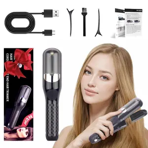 Automatic Electric Hair Clipper, Multifunctional Type-c Rechargeable Hair Split End Clipper, Portable Wireless Trimmer, Hair Care Tool, Cordless