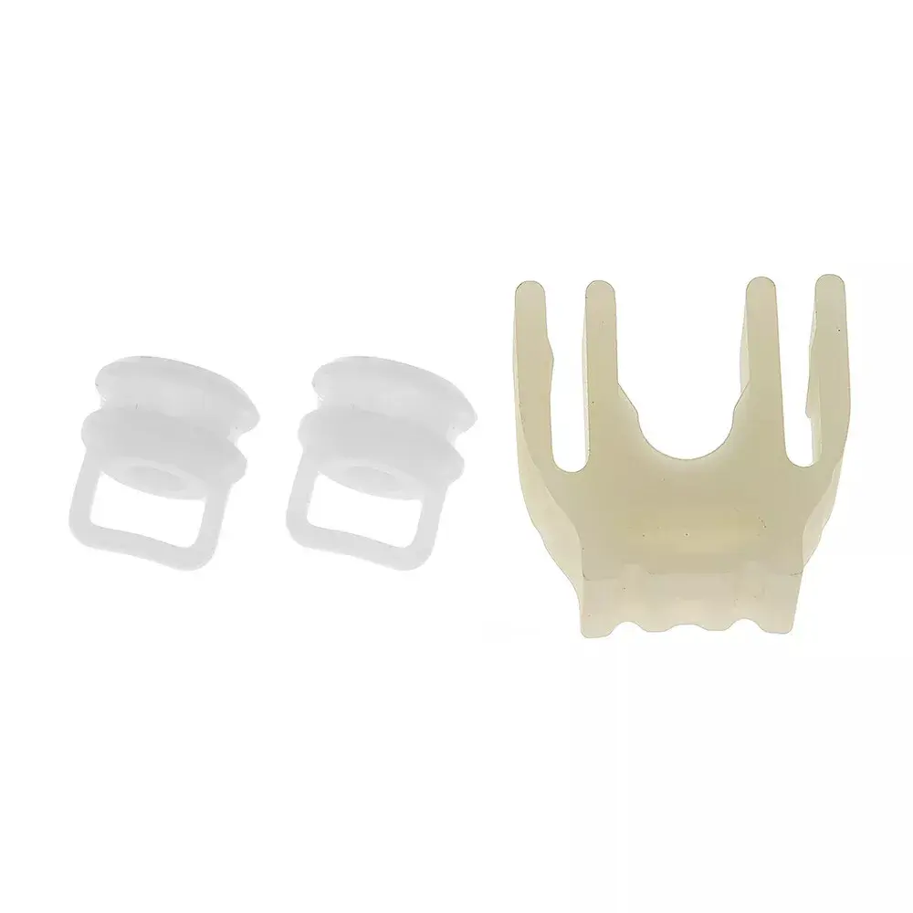 Transmission Shifter Linkage Cable Bushing Repair Kit 14104 - 2 x Shifter Bushings, 1 Forked Shift Cable Retainer for Chevrolet, GMC, Buick Automatic Silverado Vehicles, Automatic Shift Linkage Bushing, 2 X Transmission Shifter Bushing
