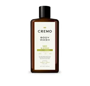 Cremo Body Wash Men, Sage and Citrus , 16 Fl Oz