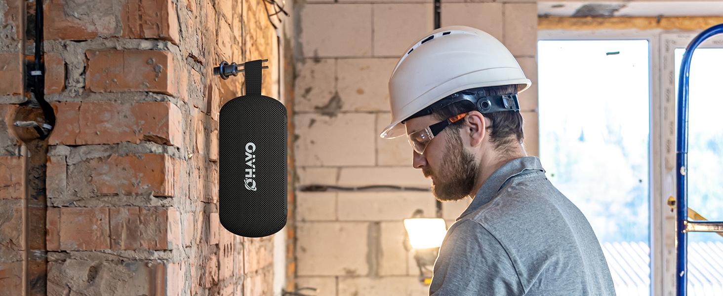 OHAYO 40W Wireless Portable Bluetooth Speaker with Lights, IPX7 Waterproof, Stereo Loud Sound, RGB Lights,TWS Pairing, AUX&TF-Card in, for Home/Party/Travel/Outdoor/Beach