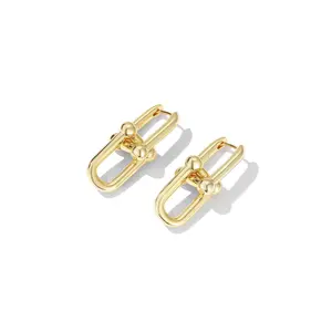 Link Chain Earrings - Unisex Fashion Accessory