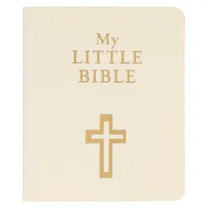 My Little Bible 2” Standard Edition - Selections of Key Verses From Every Book, Tiny Palm-size OT NT Scripture for Ministry Outreach, Classic 1769 KJV Text, 2" x 2.5”, White