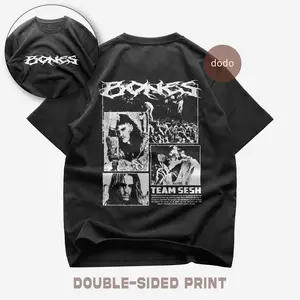 Bones T-Shirt, Rap Music Shirt, Double-Sided Print, TeamSESH Design, Bones Merch - Unisex Rapper Clothing