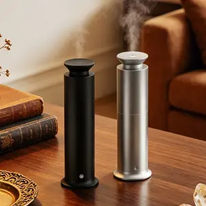 Wireless Cool Mist Humidifier Diffuser with 3 Luxury Oils, 1000 sq ft Coverage, Home Fragrance Home Care Supply for Vibe Upgrade