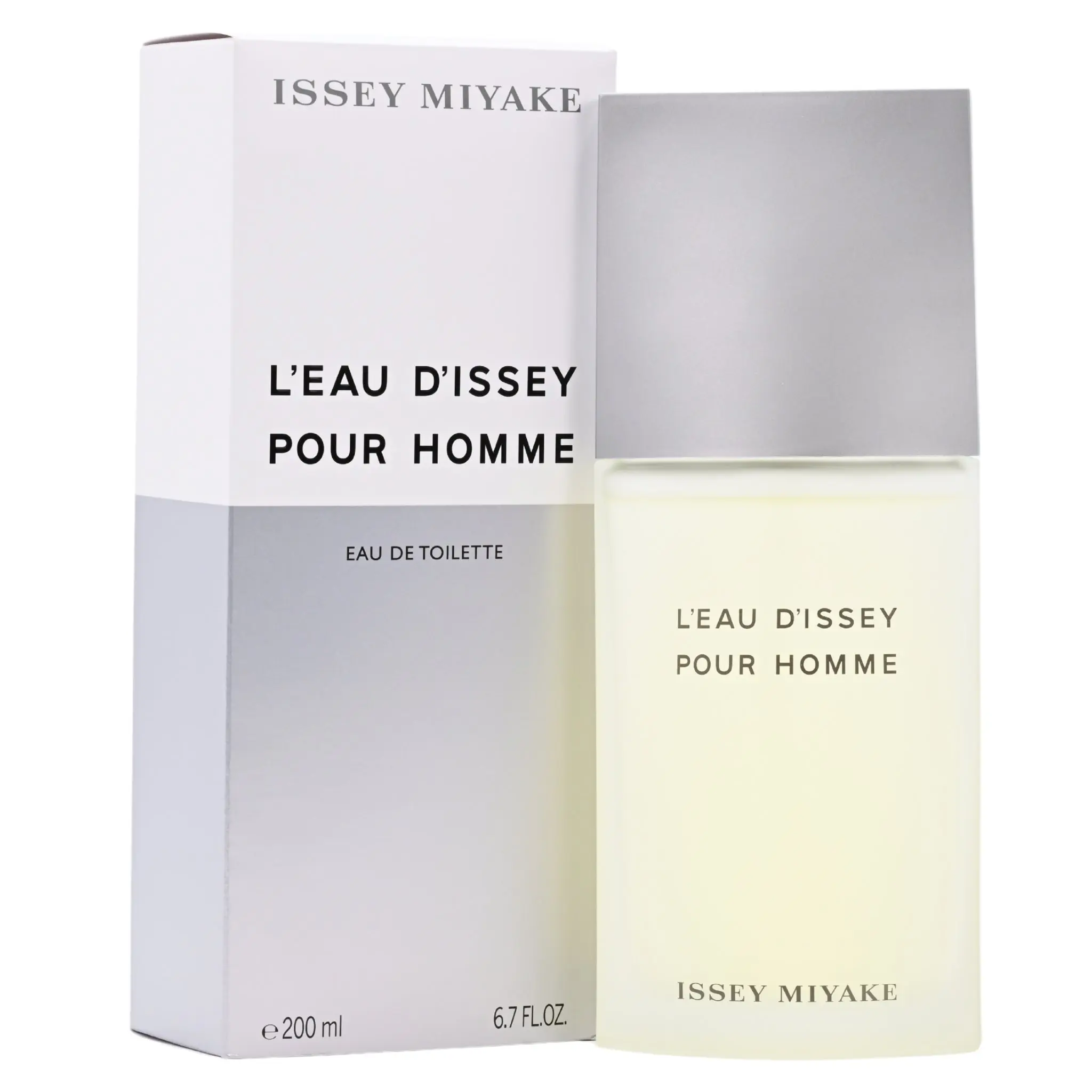 Issey Miyake L'EAU D'ISSEY Men's EDT Spray Cologne - 6.7 fl oz, Aromatic Woody, Citrus Notes, Thunderstorm Scent with Juniper Base, Daily Use, New in Box, Scent-Mimicking, Fragrant, Masculine, Packaged, Scent-Mimicking Men's Fragrance, Spray-On Men's Frag