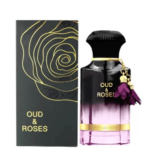 Ahmed Al Maghribi Oud & Roses For Unisex 2.0 Oz Eau De Parfum Spray Ahmed Al Maghribi Oud & Roses For Unisex 2.0 Oz Eau De Parfum Spray