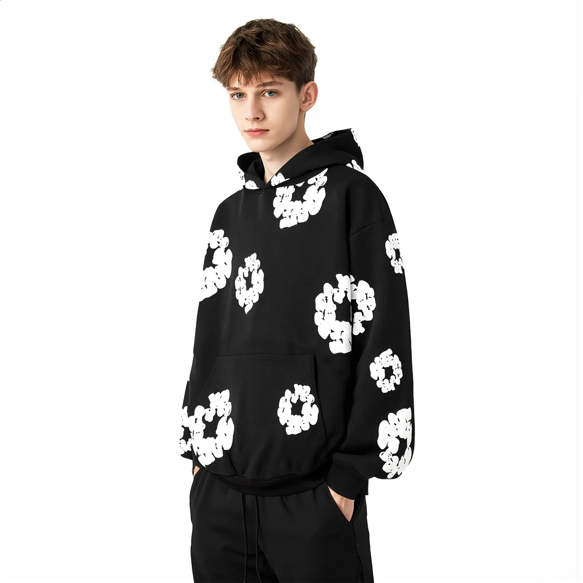 grey clover hoodie - TikTok Shop