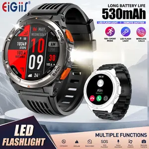 EIGIIS KE5 Smart Watch – 1.45" TFT, 3ATM, 530mAh, Compass & Altimeter