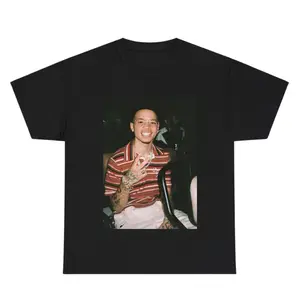 Lil Mosey Fan Graphic Tee, Music Artist Photo Shirt, Hip-Hop Rapper Portrait T-Shirt, Style Streetwear, lil mosey shirt, Trendy Mens Womenswear Top