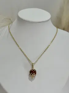 Cadena de colgante de venturina