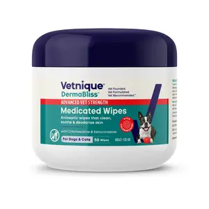 DermaBliss™ Advanced Vet Strength Medicated Wipes