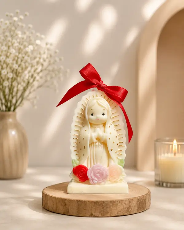 Mini Our Lady of Guadalupe Candle