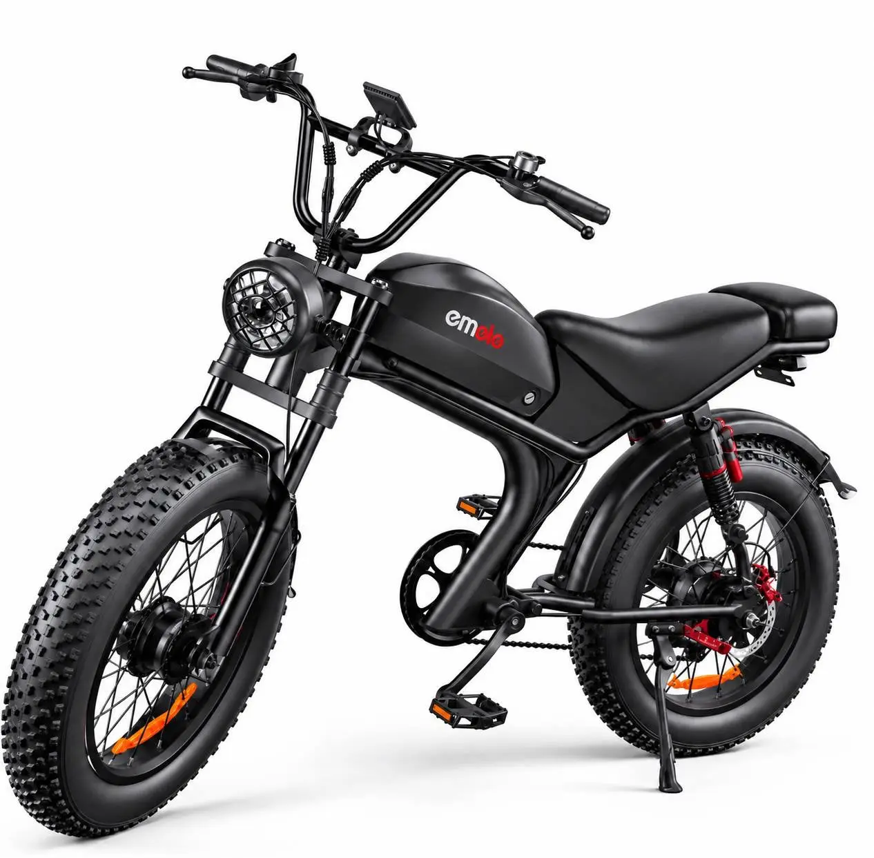 2000W Dual-Motor Electric Bicycle – 48V 23Ah Fat-Tire MTB, 20-Inch Off-Road E-Bike