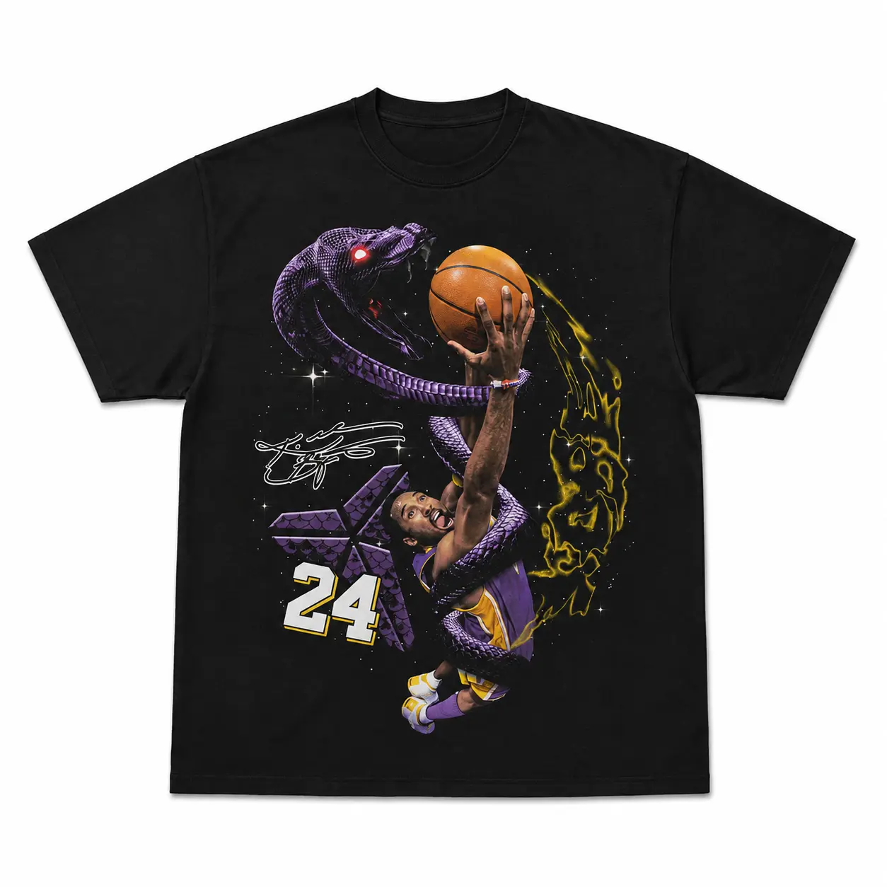 Adult And Youth Kobe Bryant Black Mamba Graphic T-Shirt, Vintage Bootleg Basketball Tee For Fan, Sport Lover Shirt, Game Day T-shirt