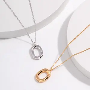 #011 Amour Jasmine necklace S925 silver and 18k gold