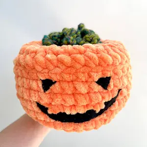 Plushie Pipe XLarge - Halloween Pumpkin
