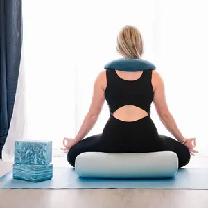 Yoga Bolster 100% Cotton Cover for Comfortable Support and Relaxation in Your Practice