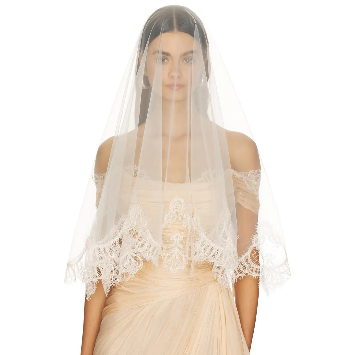Maria Lucia Hohan Iva Veil in Blossom Maria Lucia Hohan Iva Veil in Blossom