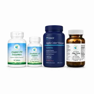 IFastFit Flora Support Pack Bundle Kit Supplement for Gastritis Heartburn Ease Dietary Healthcare Edible Fitness
