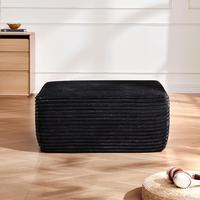 Ottoman sofa--Black - A