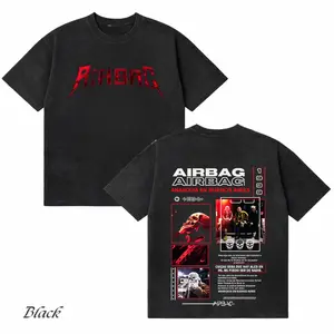 Comfort Colors Airbag Anarquía En Buenos Aires Tour 2026 T-Shirt, Latin Rock Concert Graphic Tee, Double Sided Vintage Streetwear Unisex